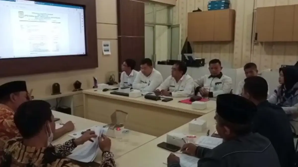 Komisi IV DPRD Kabupaten Sukabumi gelar raker dengan RSUD Sekarwangi. (Sumber : Istimewa)